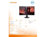 Dell S2722DGM - 678448 - zdjęcie 2
